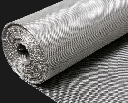 Ss316 Ss 304 Stainless Steel Wire Mesh 6m 24mesh / Inch Untuk Dirgantara