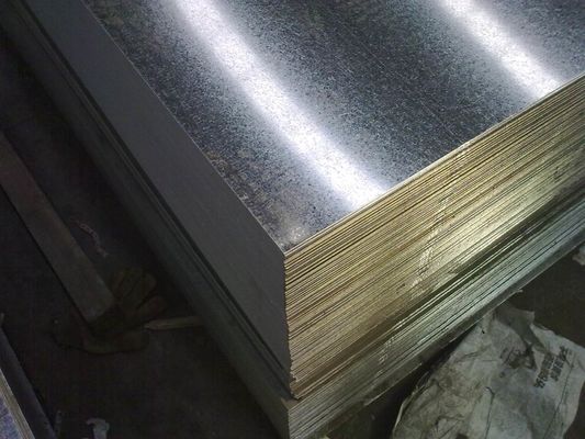 2.5mm Tebal Hot Dip Galvanized Sheet Untuk Industri Ringan