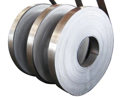 TP321 ASTM A240/A240M-19 Stainless Steel Strip 1.0mm 8K NO.4 HL Permukaan