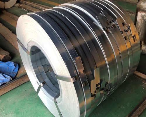 TP321 ASTM A240/A240M-19 Stainless Steel Strip 1.0mm 8K NO.4 HL Permukaan