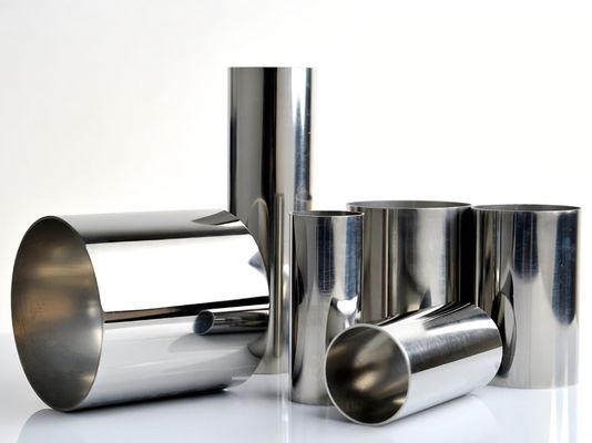 ASTM SS 430 Cermin Baja Pipa Cerah Tabung Stainless Steel Mulus Diameter 1/2 Inch