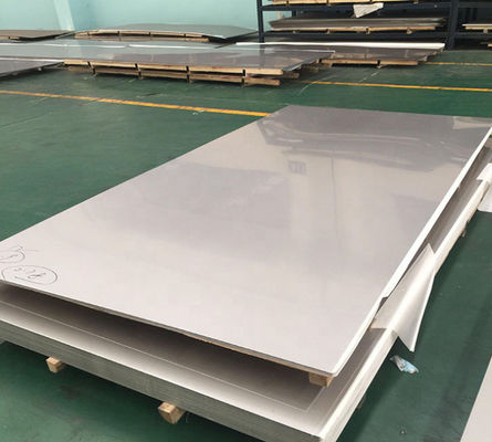 SUS347 Stainless Steel Sheet Chromium Nickel Alloy Ketahanan Korosi Intergranular