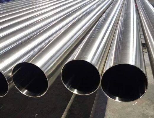 201 Tabung Stainless Steel 0.3mm Mulus Cerah Pipa Dekorasi Logam